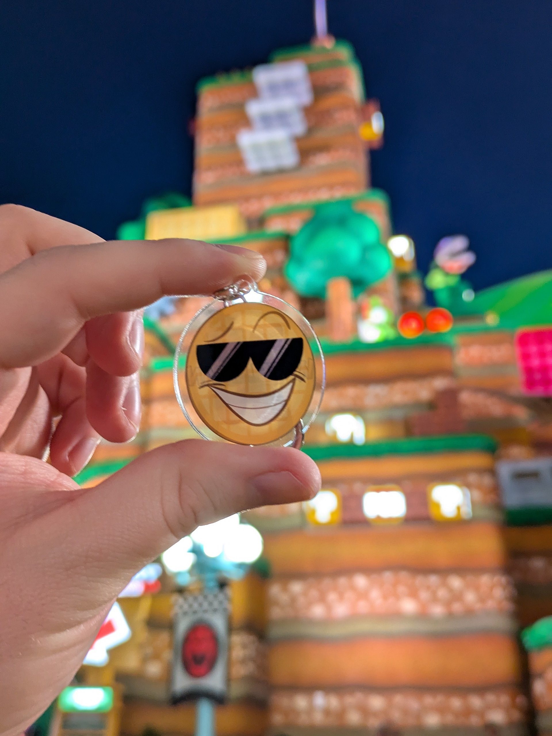 Waffleman30 - Custom Shape Acrylic Keychain product image (1)