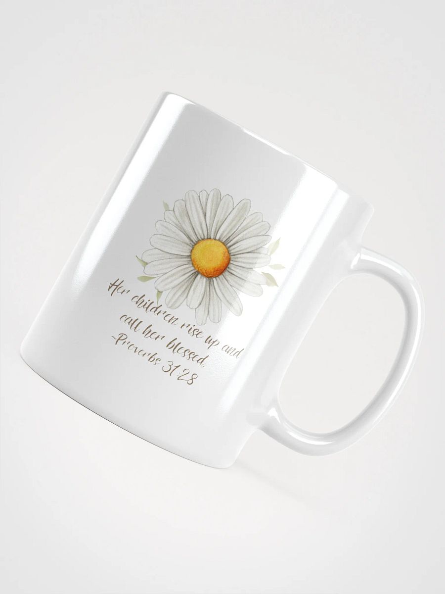 Blessed Mom White Glossy Mug product image (12)