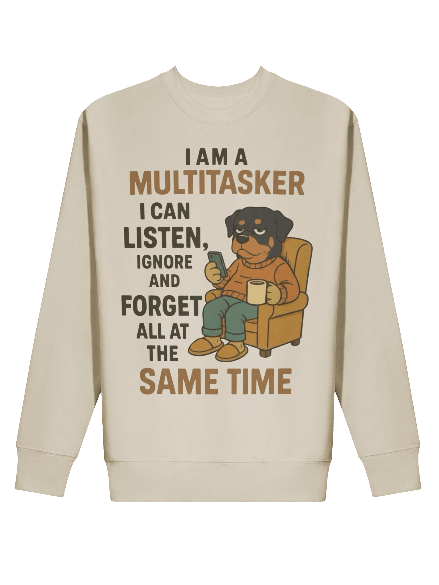 Multitasking Rottweiler Sweatshirt product image (2)