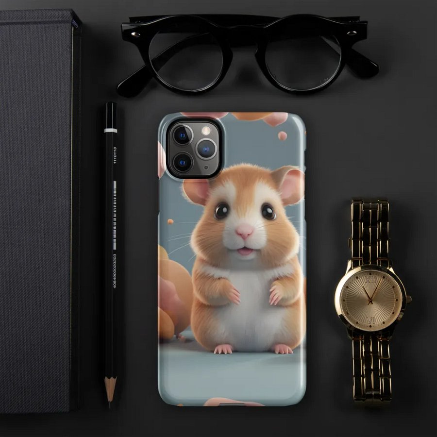 Whimsical Hamster Snap Case for iPhone® product image (48)