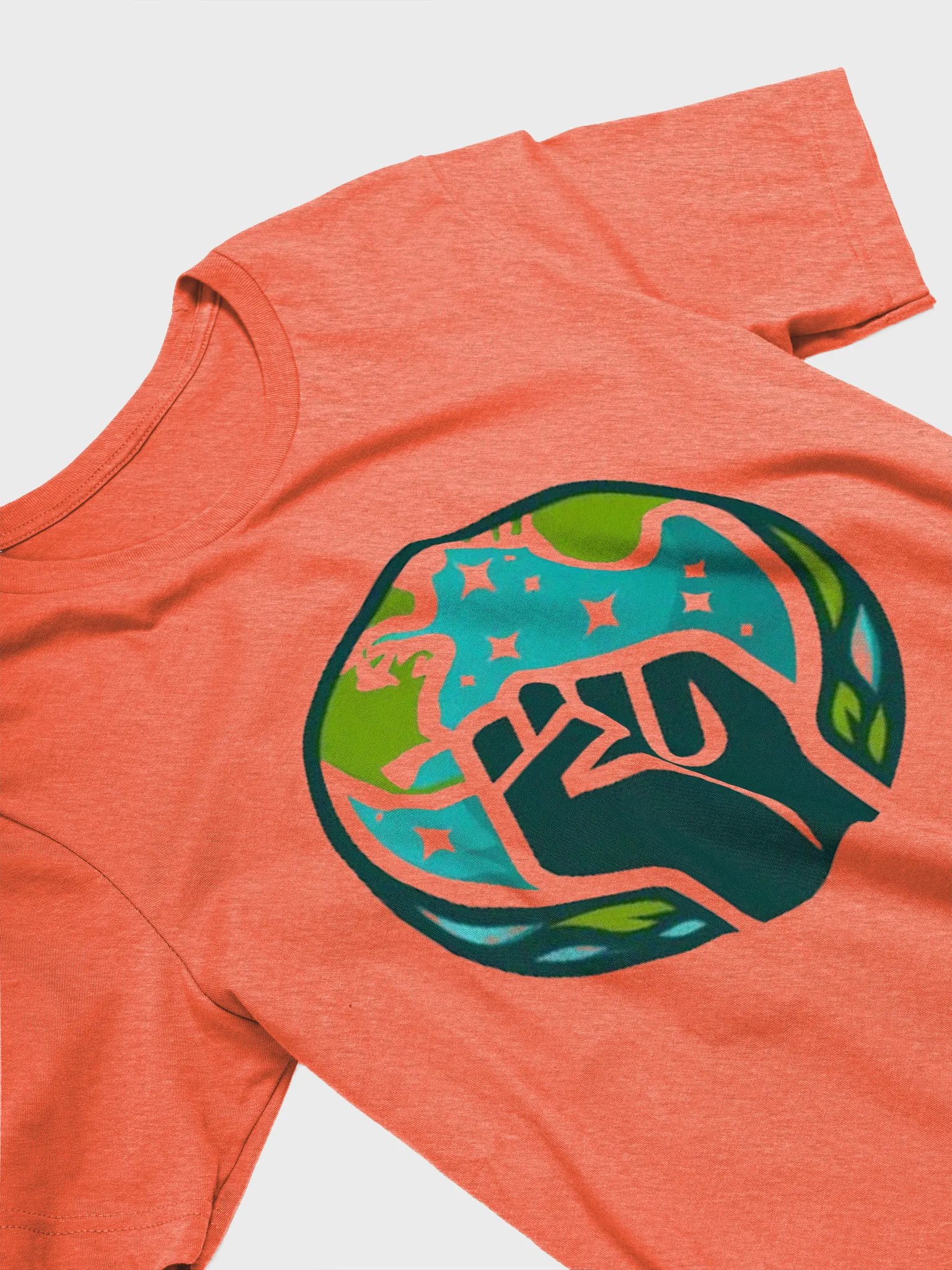 Solidarity Fist Earth T-Shirt product image (26)