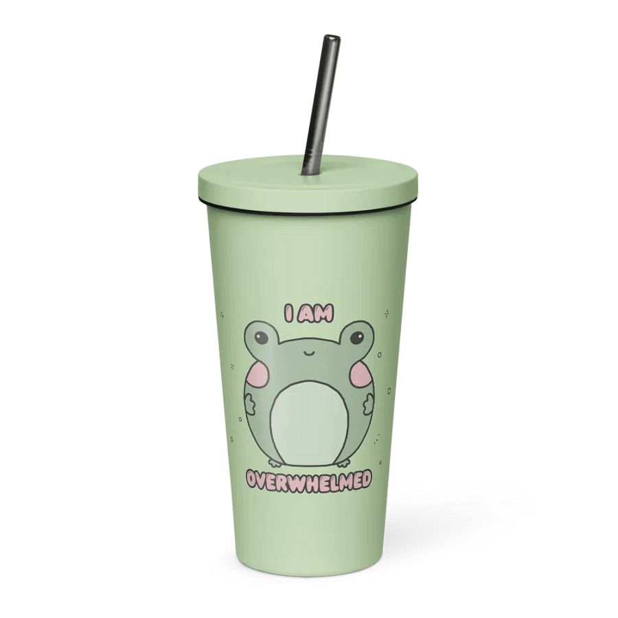 I Am Overwhelmed Insulated Tumbler product image (1)