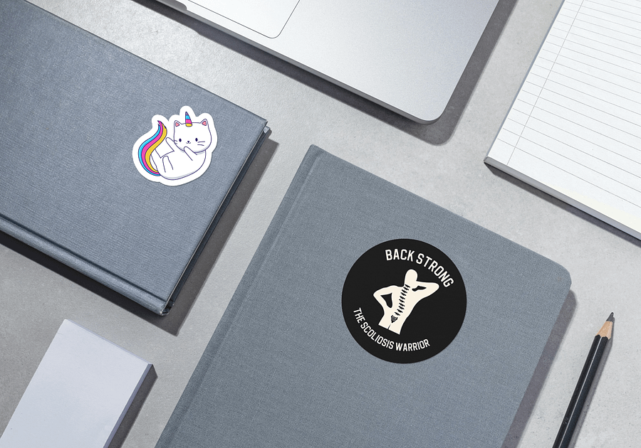 Back Strong Circle 24 Sticker Sheet product image (3)