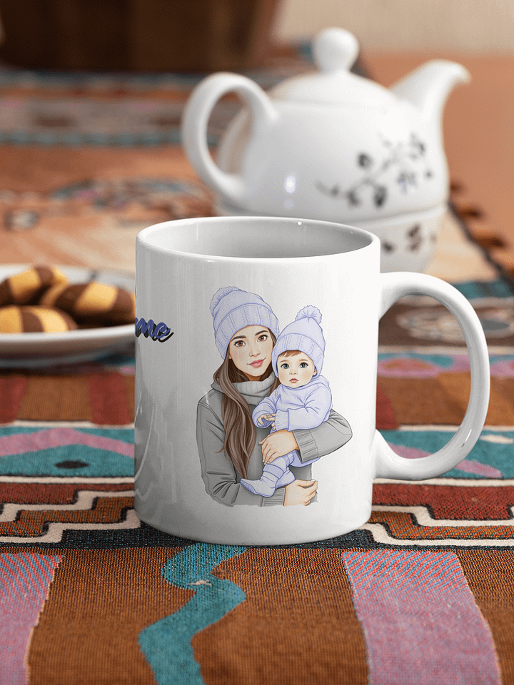 💙Sip in Style, Supermom!💙 (Brown eyes, Blonde hair) product image (1)