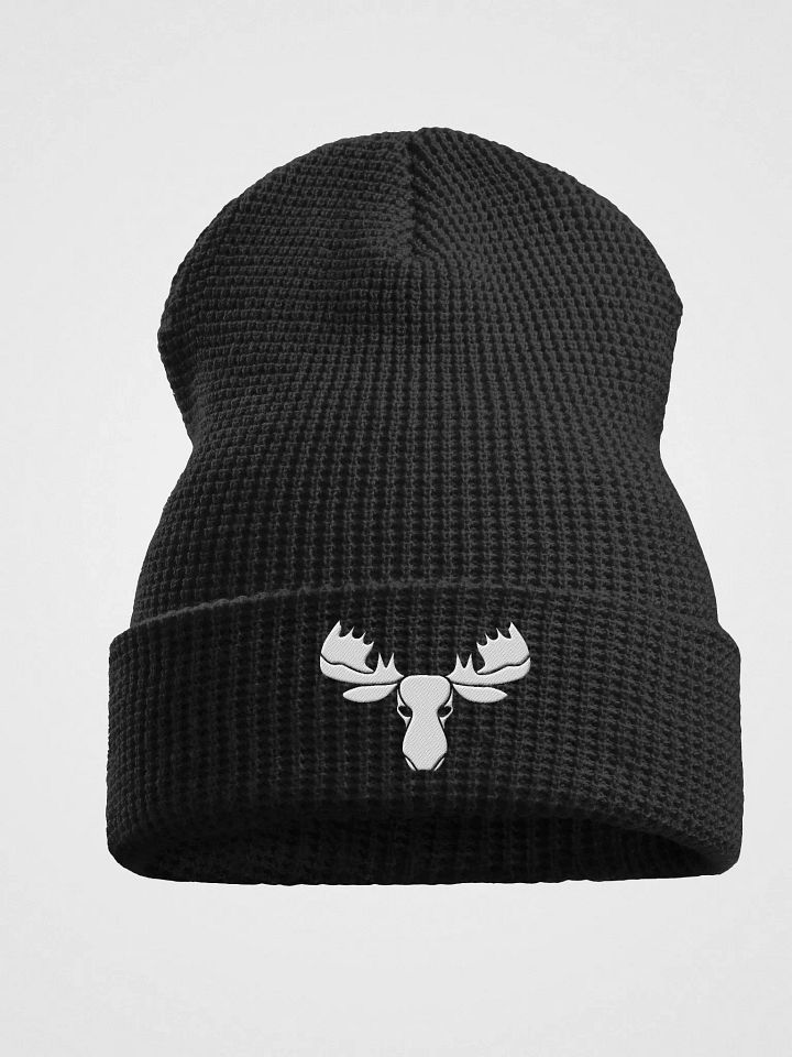Waffle Toque with Light Madish Moose Logo product image (1)