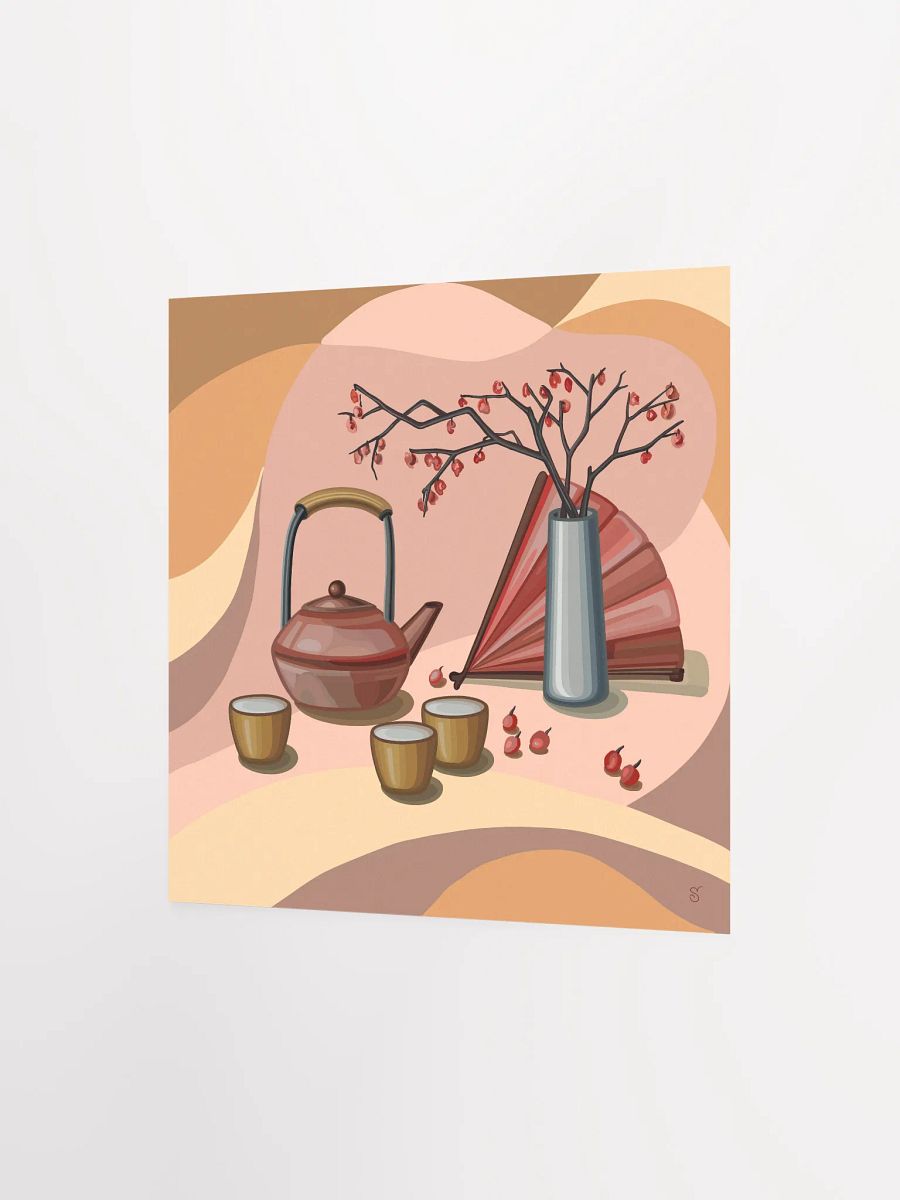 Tranquil Tea Time Poster - Coffee Shop No. 12 product image (2)