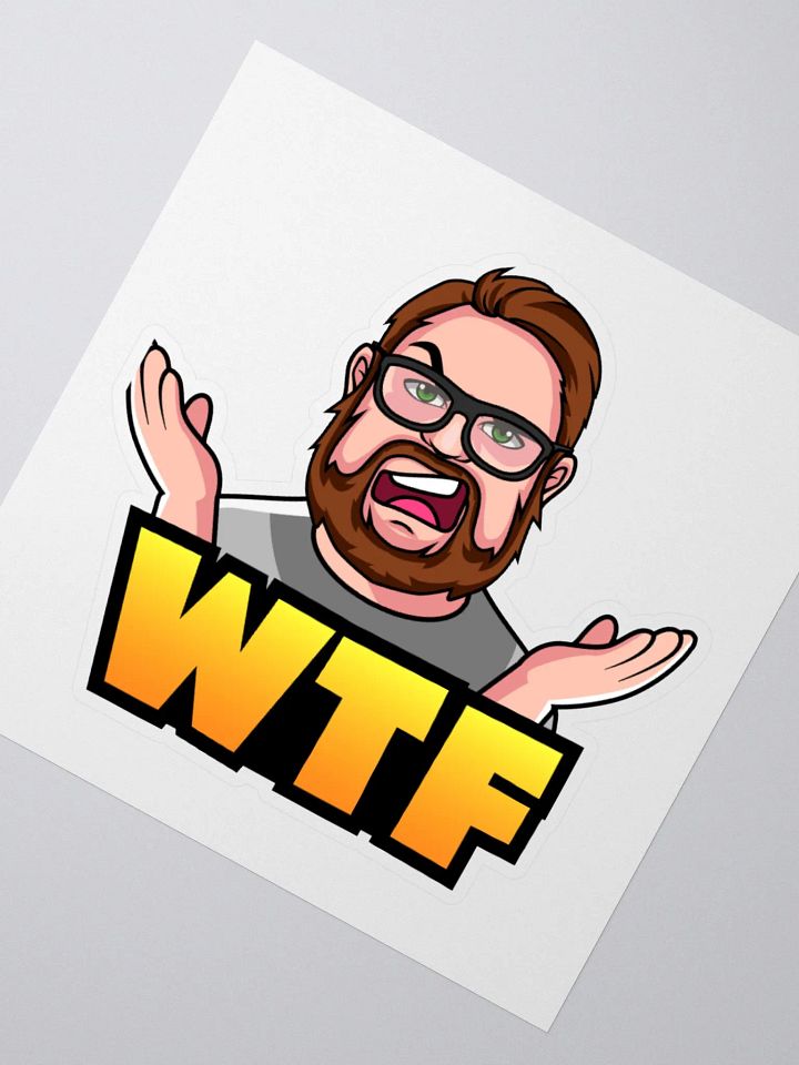 NealWTF Kiss Cut Stickers product image (4)