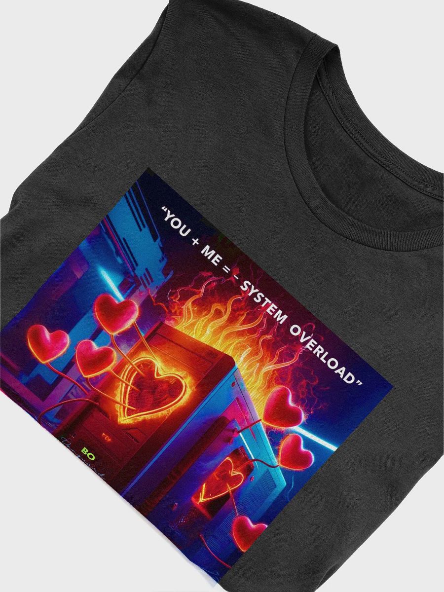 Math Equation Unisex Heavy Cotton Tee, Funny Couple Shirt, System Overload Gift, Math Lover Tee, Graphic Tee, Gift for Him Her product image (5)