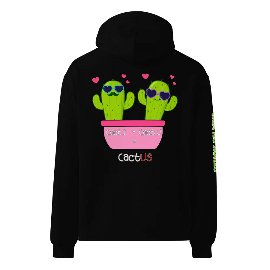 CactUS Love Unisex Hoodie product image (3)