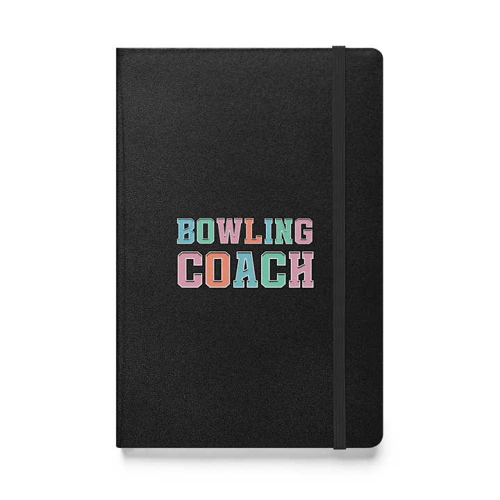 Bowling Coach Vibrant Hardcover Journal product image (1)