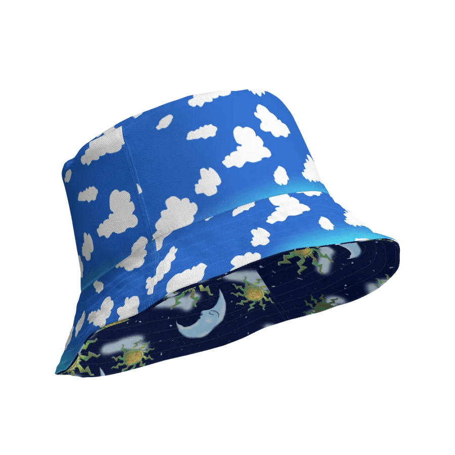 Clouds and Antique Sun Bucket Hat product image (4)