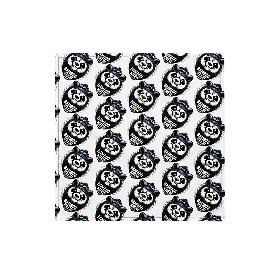 Bamboo Krew Panda All-Over Bandana product image (1)