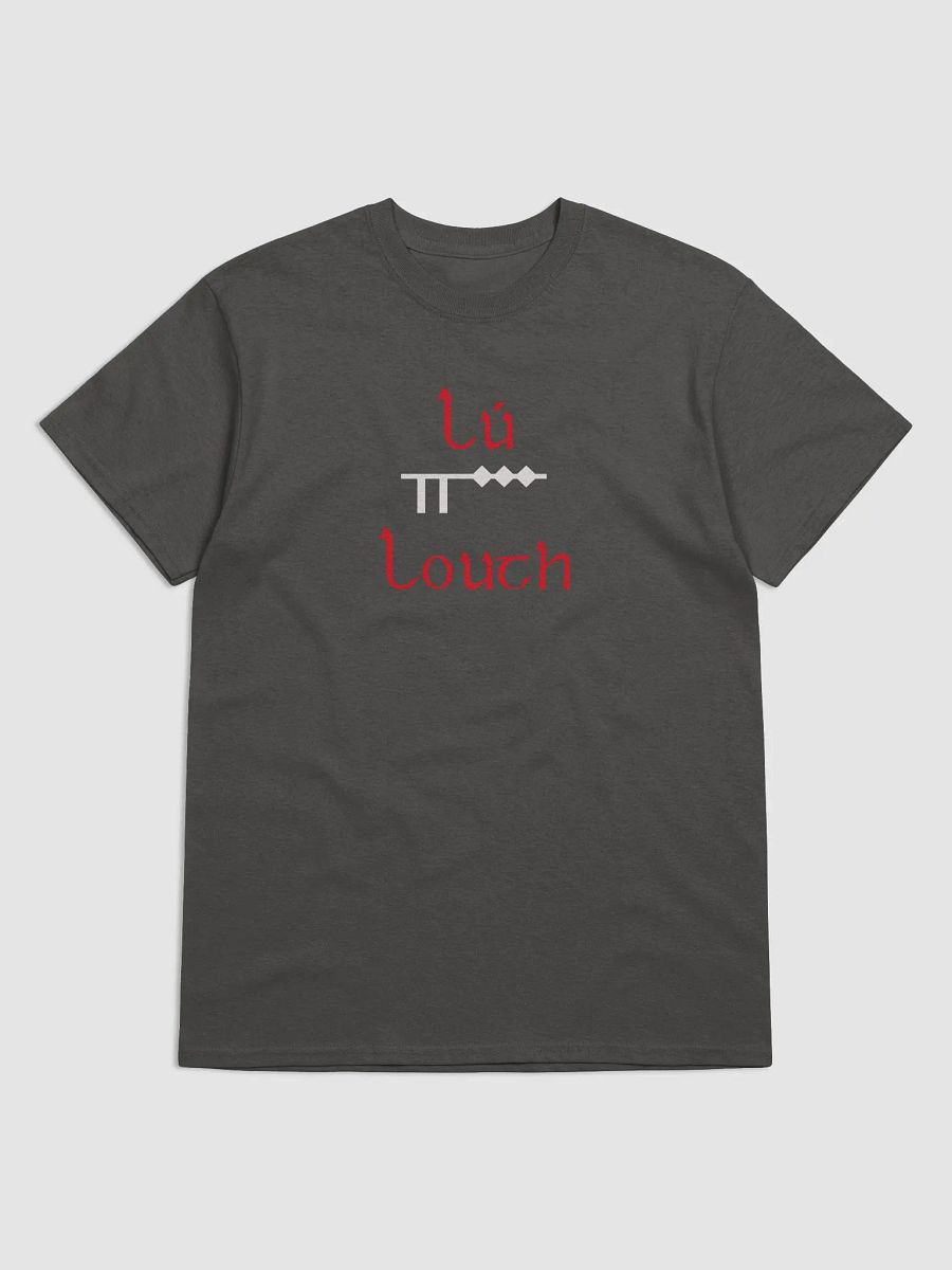 Louth/Lú Scholastic style Ogham printed T-shirt product image (43)