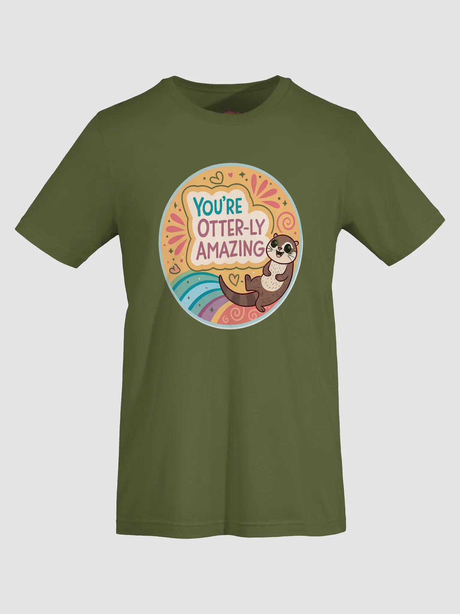 Otter-ly Amazing Wavy Stripes T-Shirt product image (4)