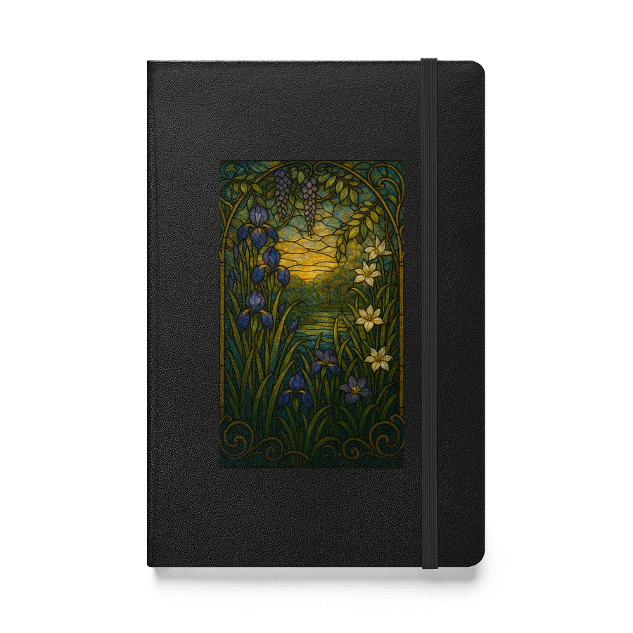 Iris Garden Hardcover Notebook product image (1)