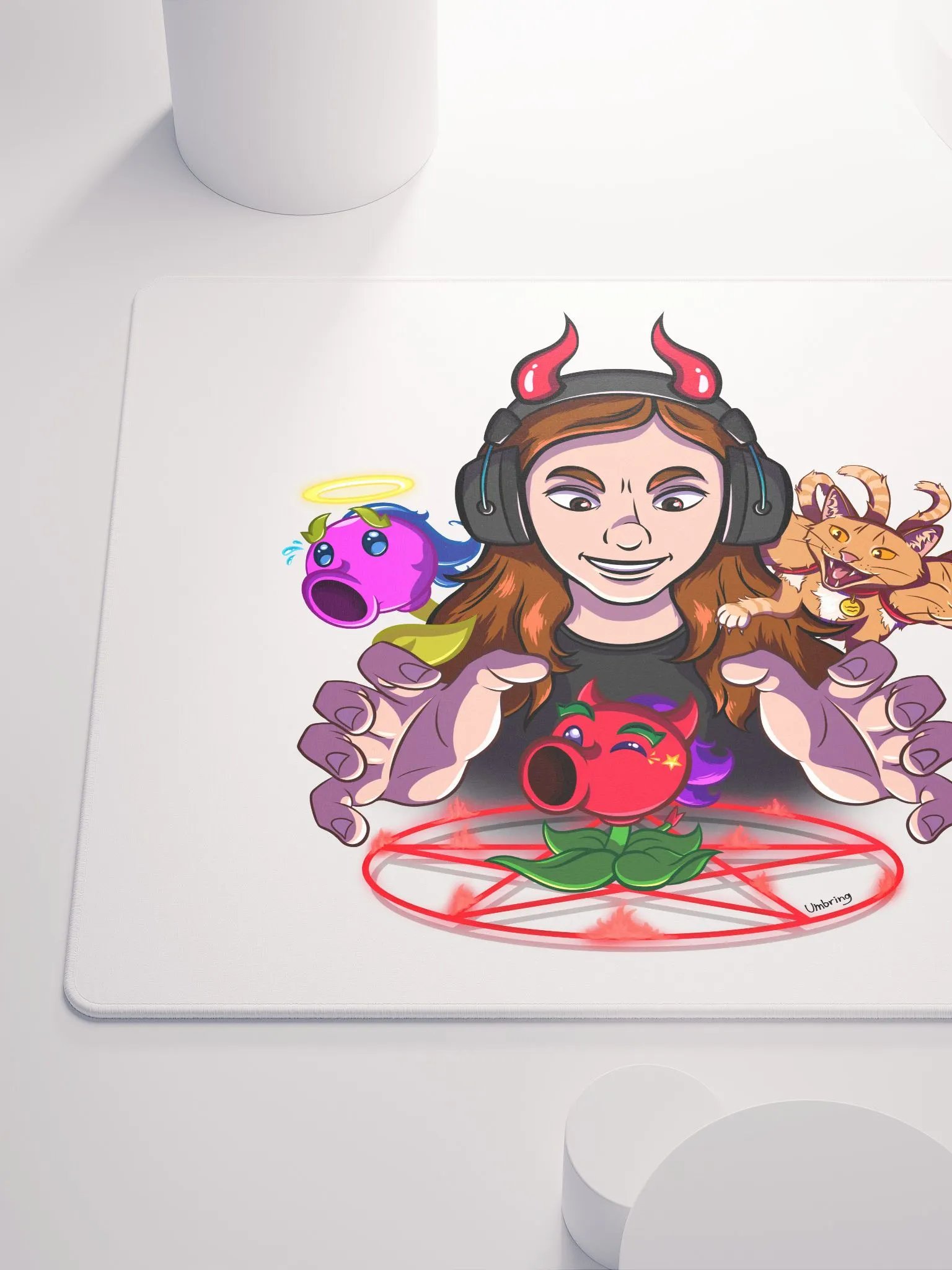 Satanic Rituals Ensemble Gaming Mousepad product image (10)