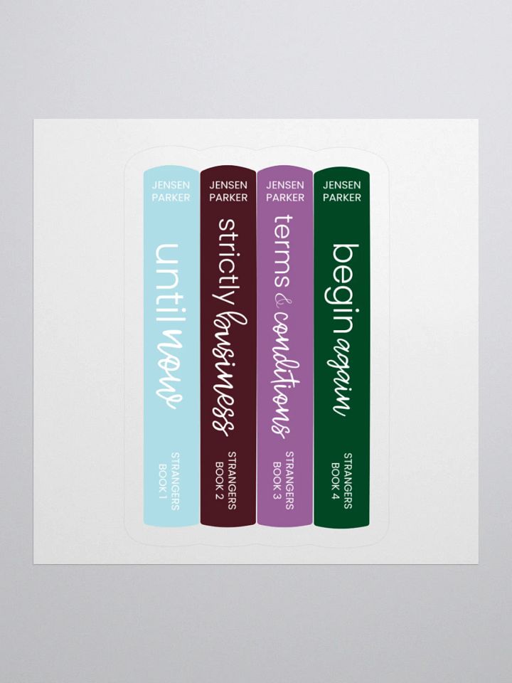 Strangers Spines Sticker product image (1)