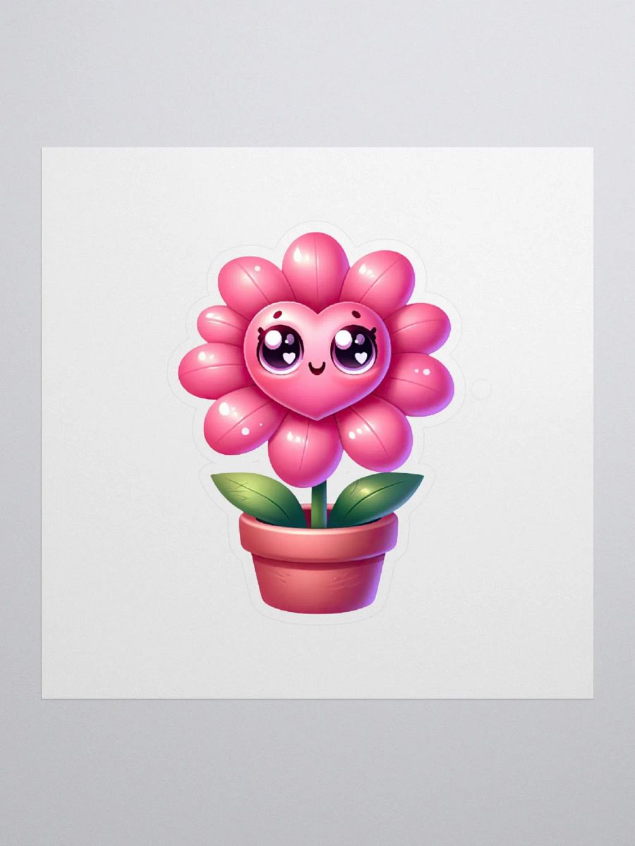 Heart Flower Sticker product image (2)