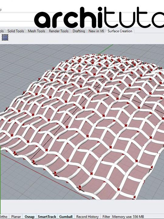 Warp & Weft Parametric Pattern Design Grasshopper Rhino Files Download product image (2)