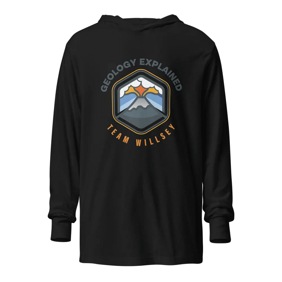 Volcanic Eruption Hooded Long Sleeve Tee product image (1)