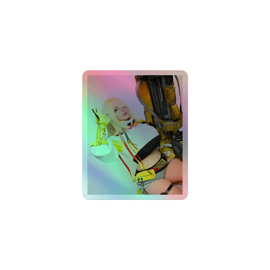 JuicyJinxs Elegg Cosplay Holographic Sticker product image (1)