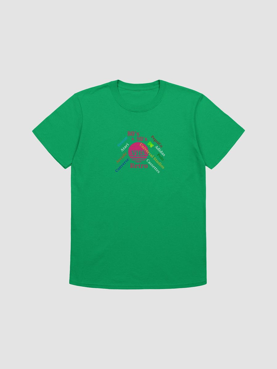 Nostalgic Retro VHS Circle Unisex T-Shirt product image (1)