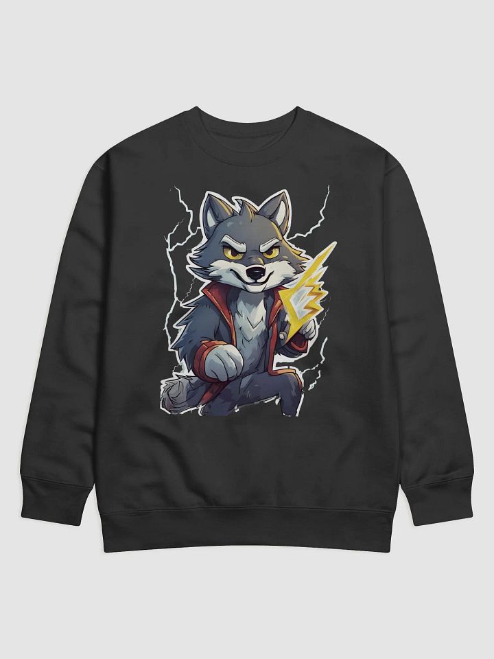 Thunder Wolf Premium Sweatshirt product image (1)
