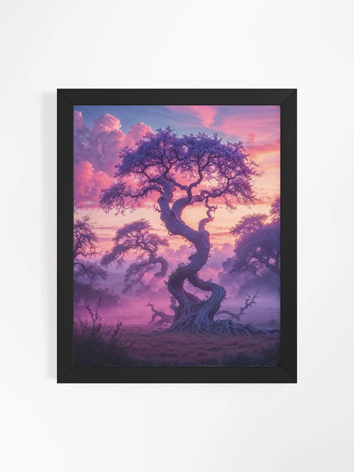 Ethereal Skyline Tree Framed Print product image (5)