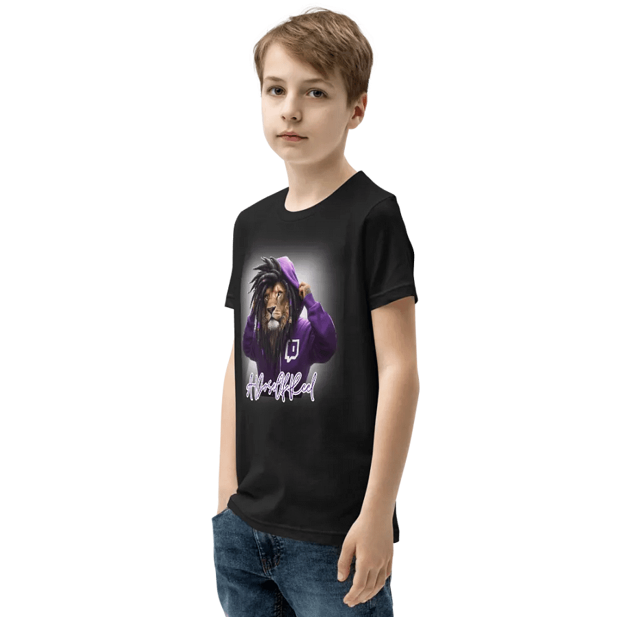 KIDS PURPLE LION LOGO T product image (5)