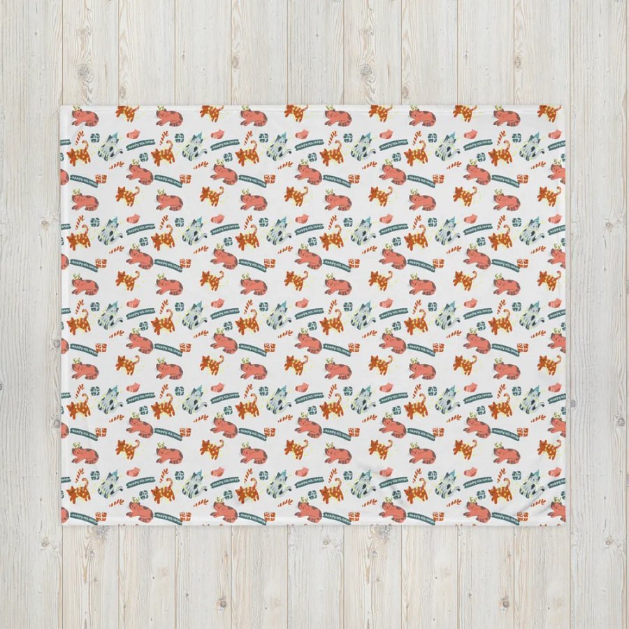 Happy Holiday Blanket product image (4)