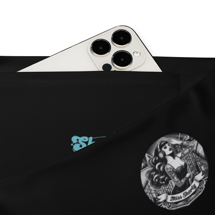 Minimalist B&W Miss Shorty Flare Leggings product image (2)