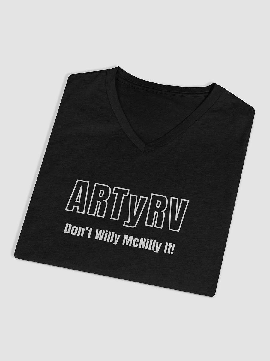 ARTyRV Women's Don't Willy McNilly It V-Neck Tee product image (15)