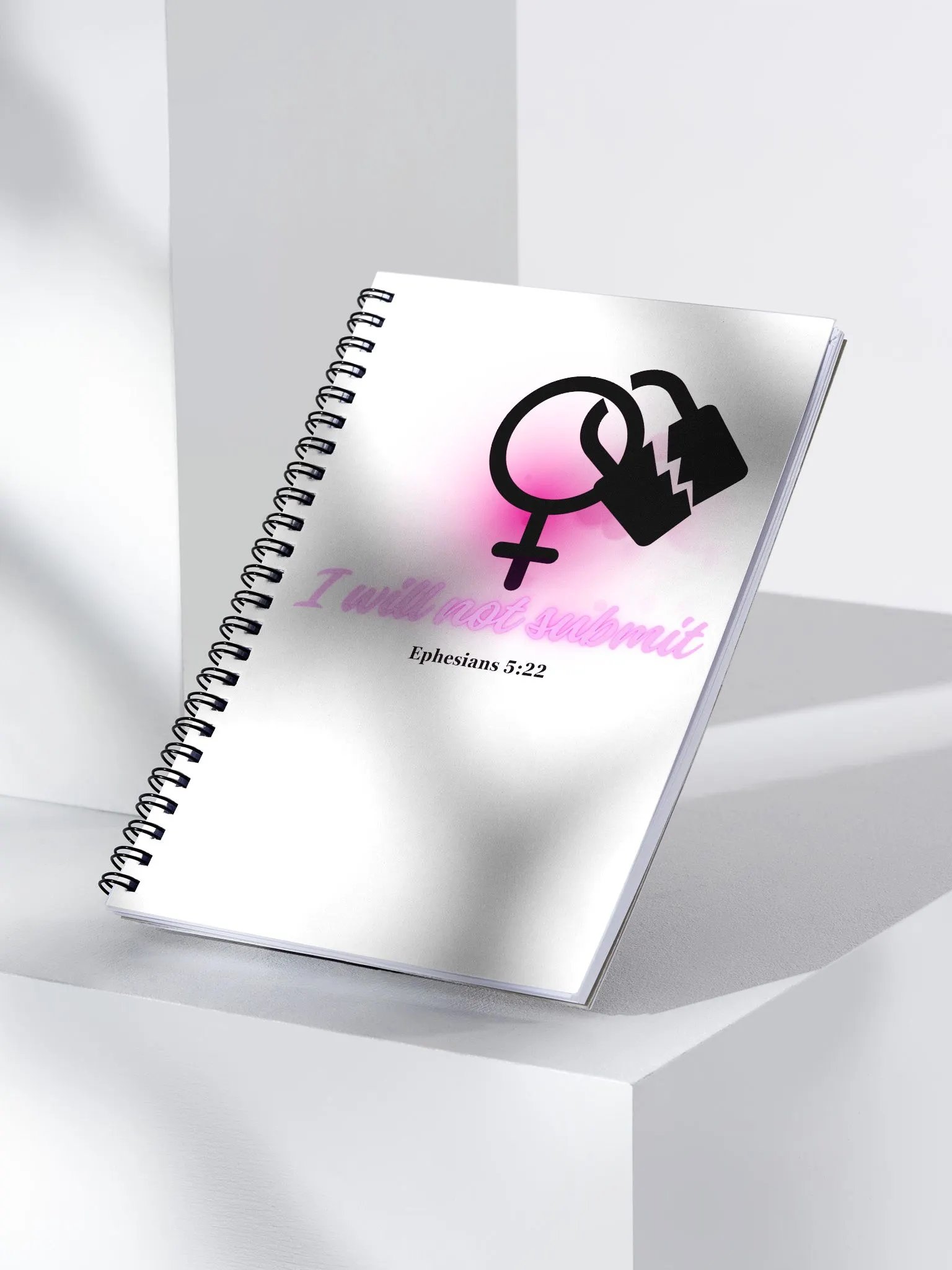I Will Not Submit Notebook product image (3)