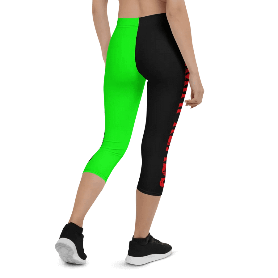 Capri Two Tone Leggings Version 2 product image (3)