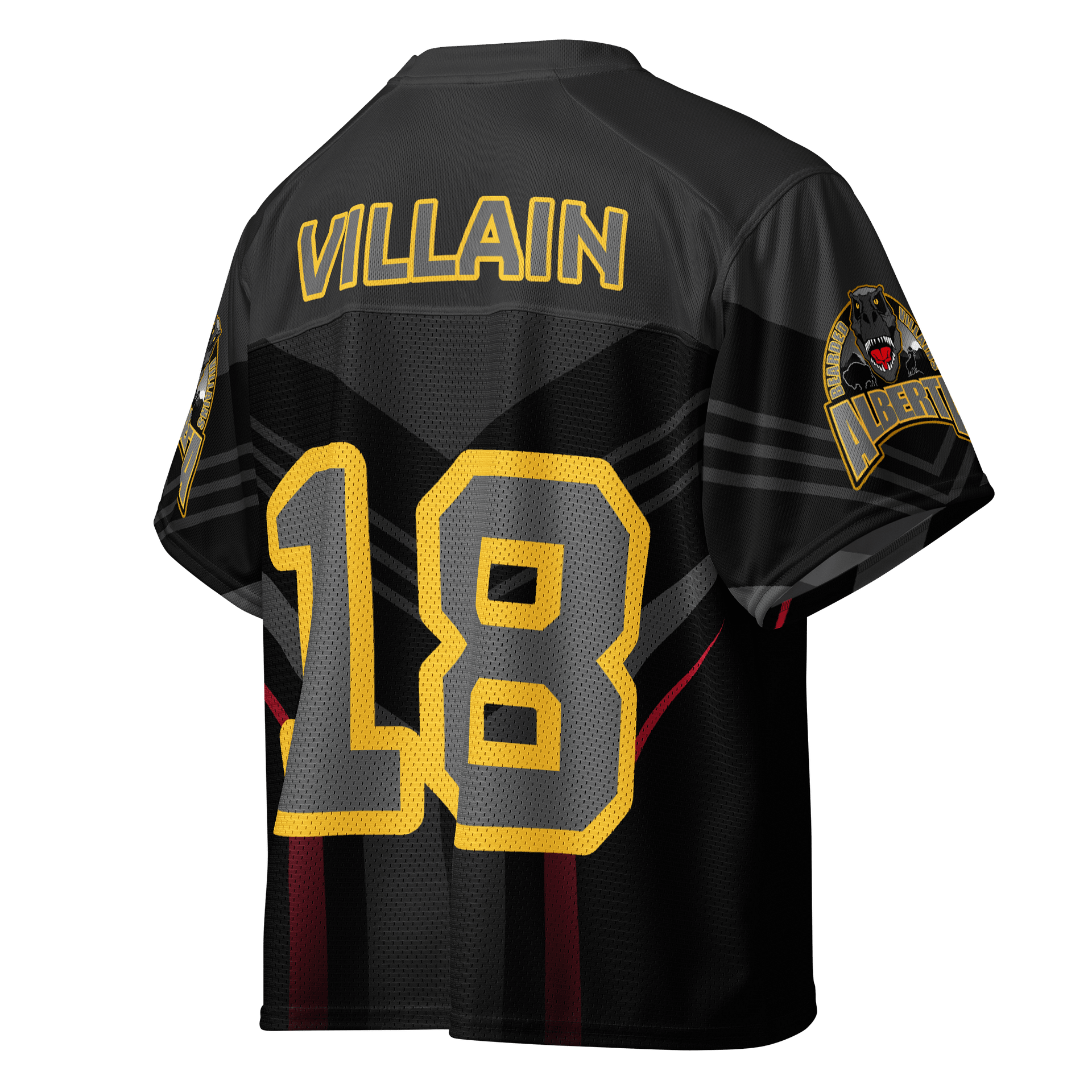 BLACK OUT FOOTBALL JERSEY product image (4)