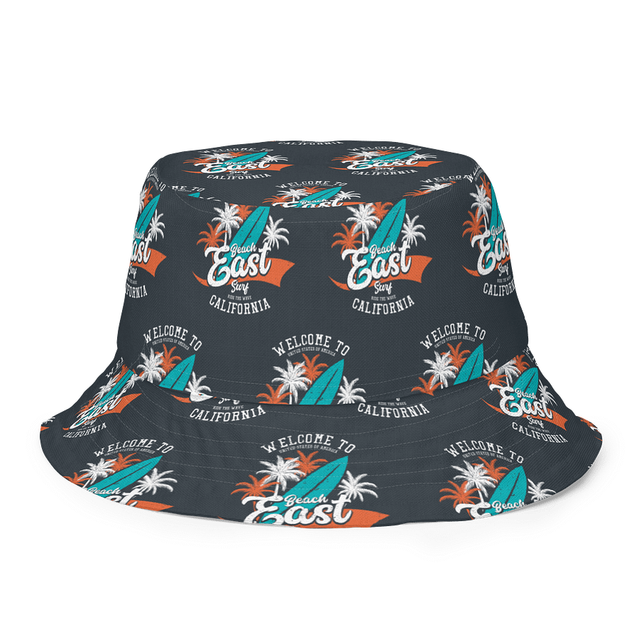 Reversible California Surf Bucket Hat – Bold Beach Style, Double-Sided Print product image (2)