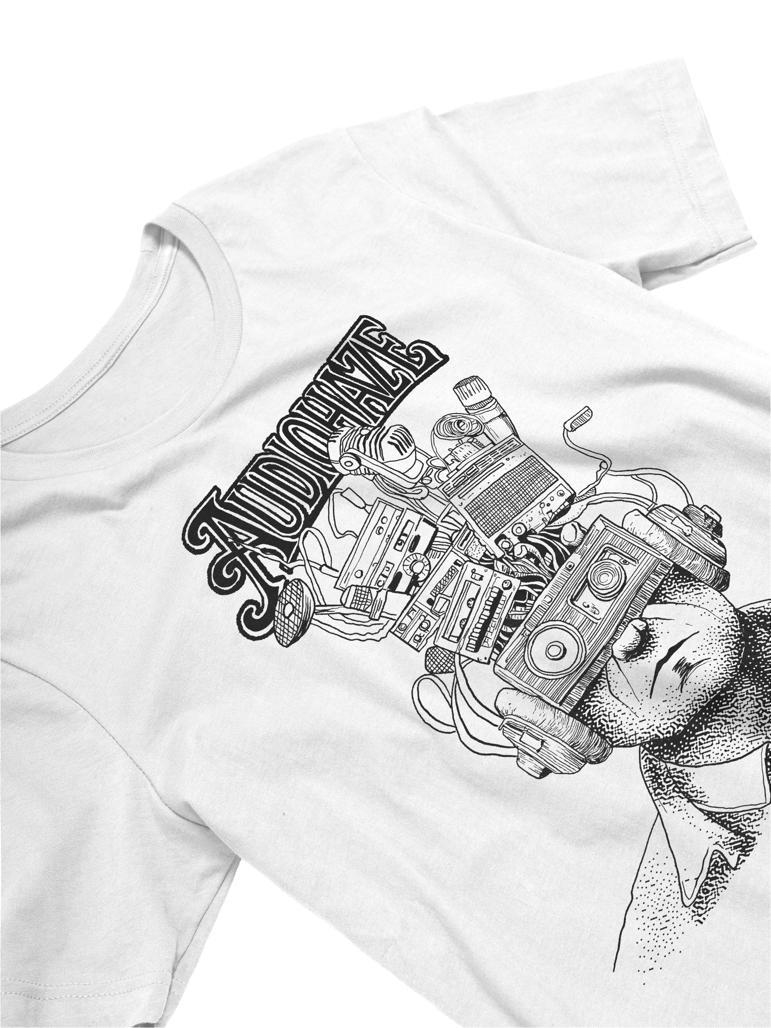 Audio Brain White T-Shirt product image (3)