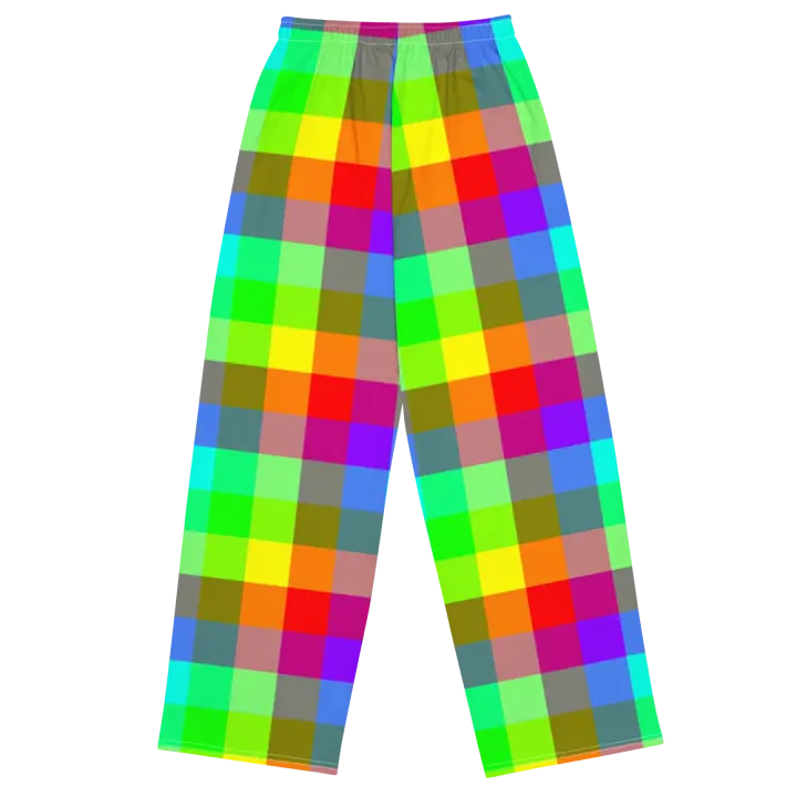 Rainbow Checker Pants product image (2)
