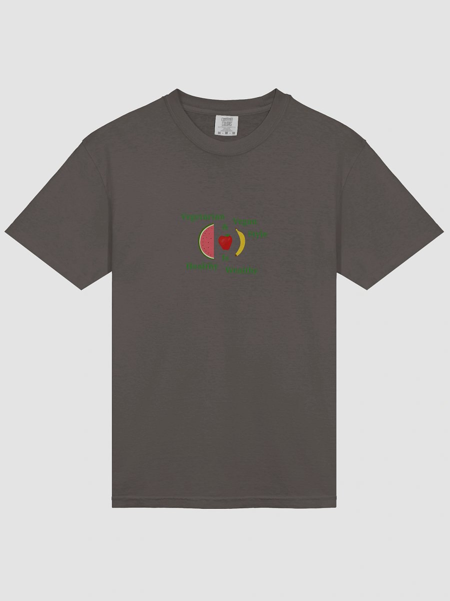 Healthy Wealthy Vegetarian T-Shirt product image (3)