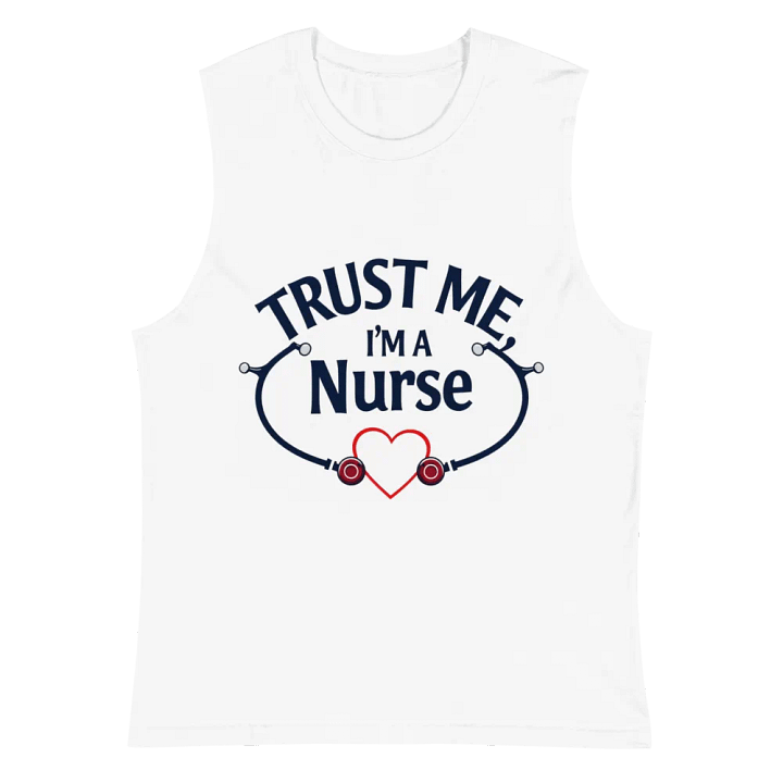 Heartfelt Nurse Muscle Tank product image (2)