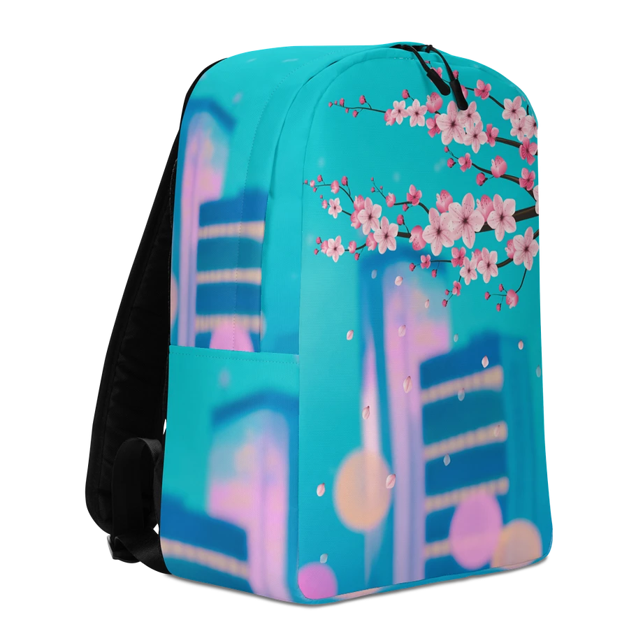 Urban Cherry blossoms Minimalist Backpack product image (4)