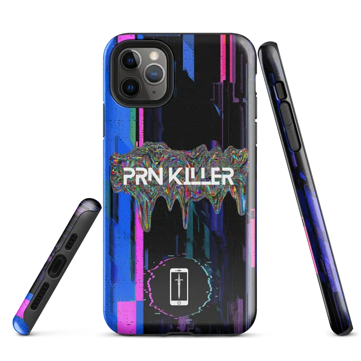 PRN KILLER "Glitch" Tough iPhone Case product image (1)