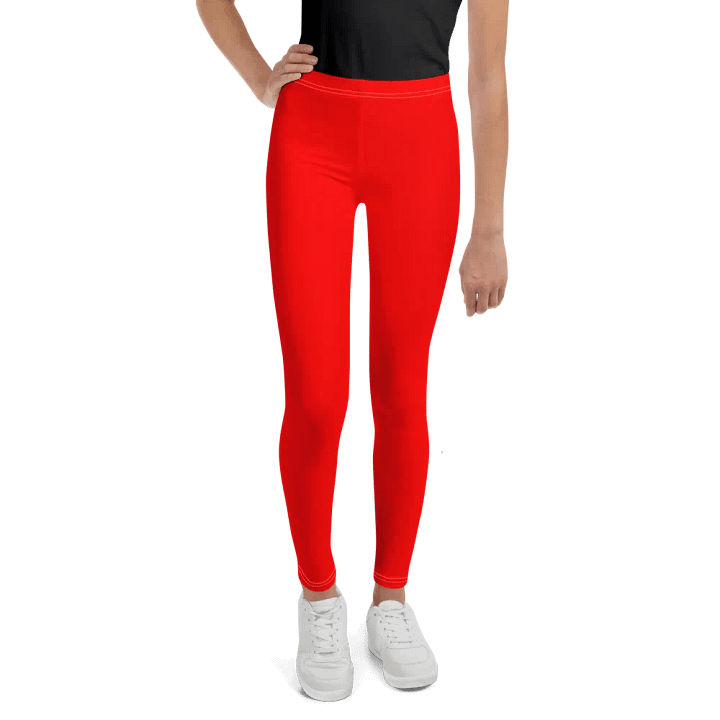 Youth Red Leggings product image (1)