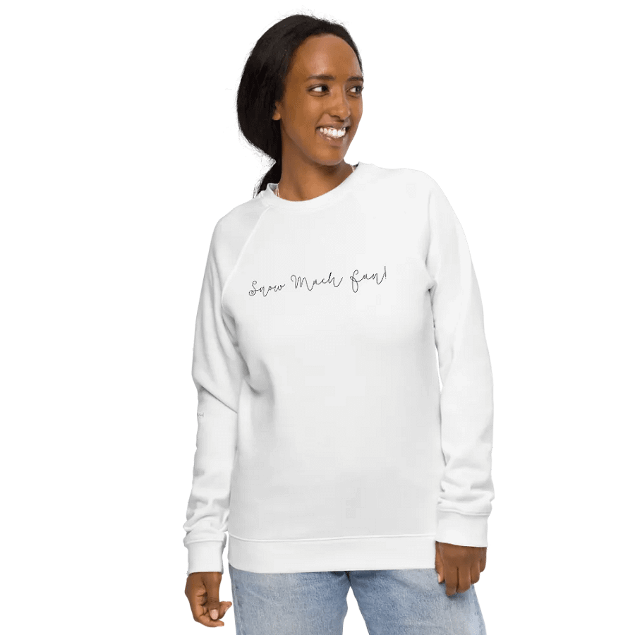 Eclipse Organic Raglan Sweatshirt product image (4)