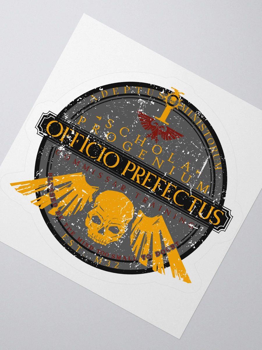 Schola Progenium - Commissar Training Sticker | Warhammer 40K product image (6)