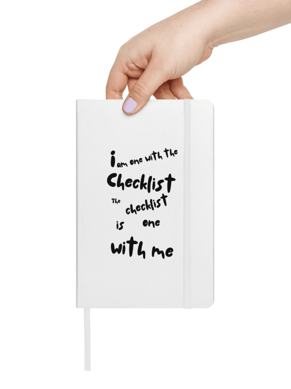 Checklist Affirmation Hardcover Journal product image (5)