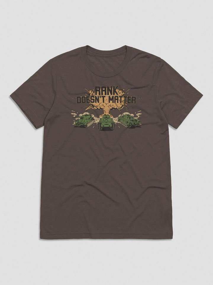 Rank Doesn't Matter (Triblend Shirt) product image (4)