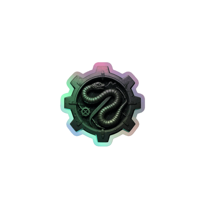 Tunnel Snake Sticker product image (1)
