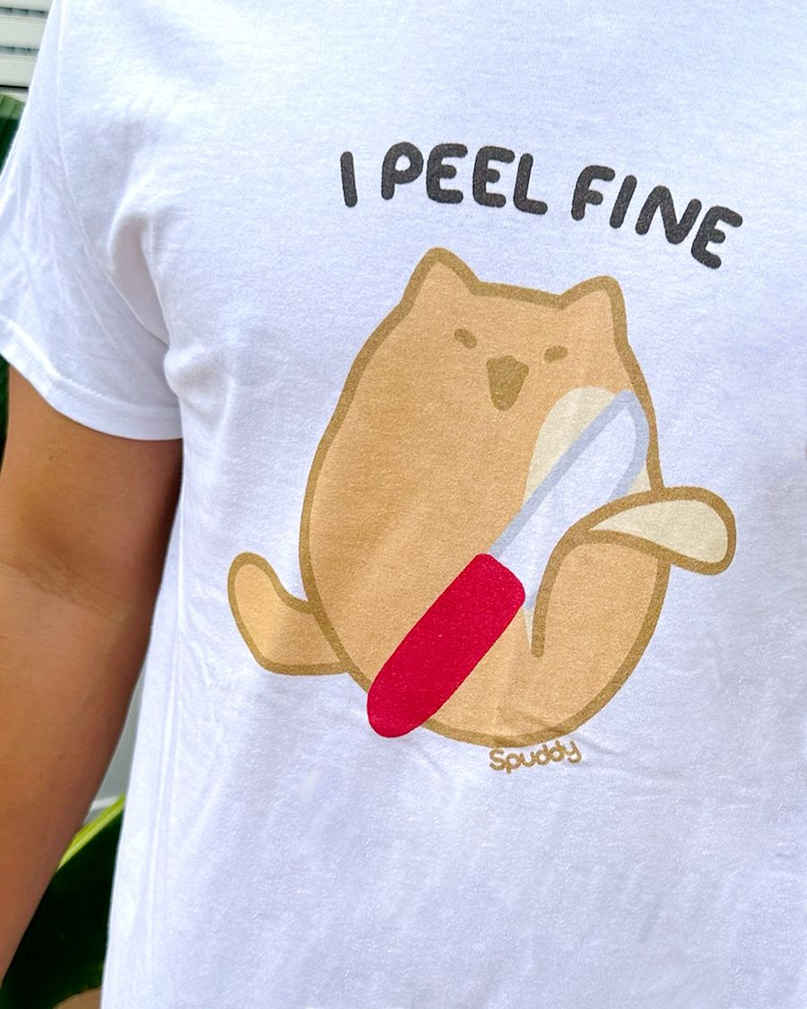 peeling fine tee🥔 product image (3)