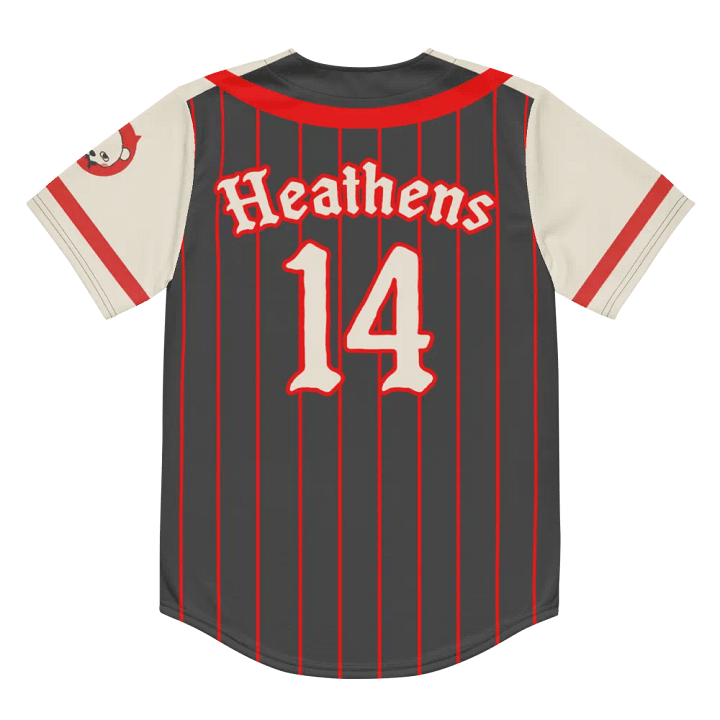 Heathens Unisex Baseball Jersey product image (2)